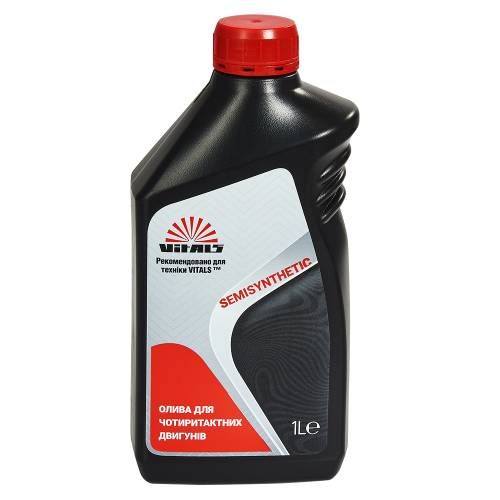 Масло для четырехтактных двигателей Vitals Semisynthetic API SL/CF, 1л
