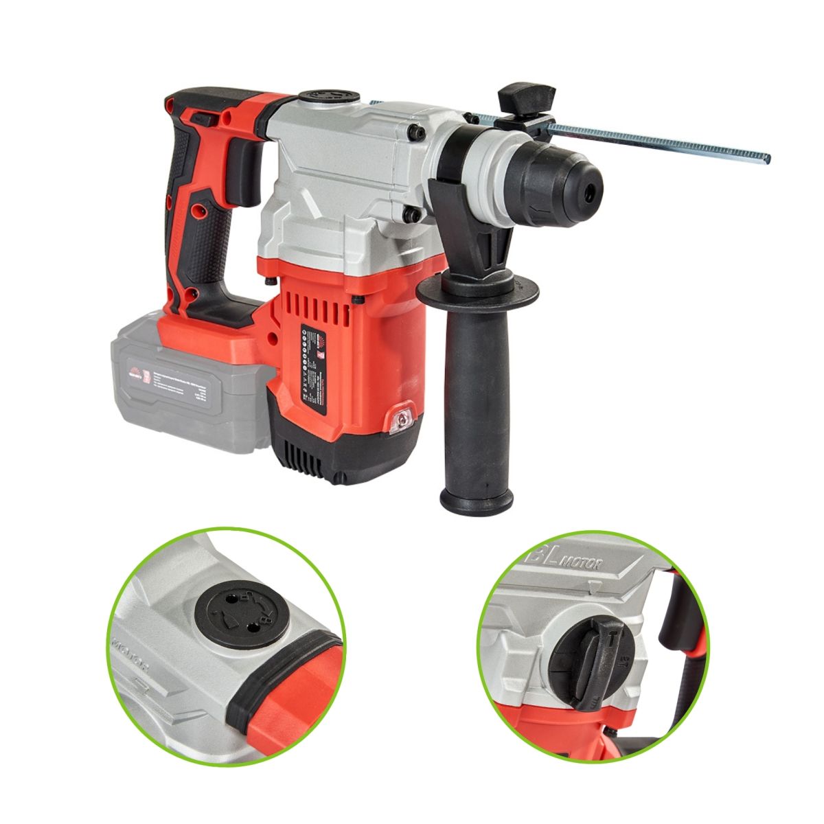 Перфоратор акумуляторний Vitals Professional ARa 1822 BS SmartLine+