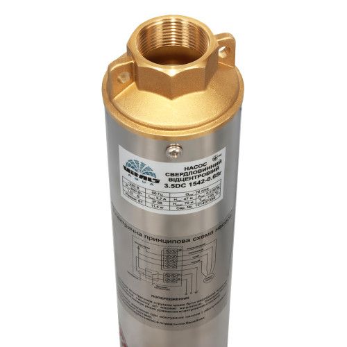 Насос погружной центробежный скважинный Vitals aqua 3.5DC 1542-0.65r