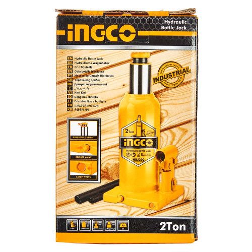 Домкрат гидравлический 2 т, высота 180–333 мм.