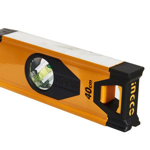 Уровень 40 см 3 капсулы алюминиевая рамка 1,5мм INGCO INDUSTRIAL