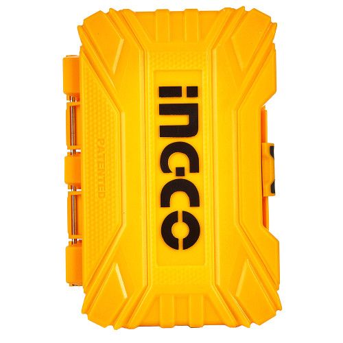 Набор: сверла по бетону, сверла по стеклу, биты 22 шт. INGCO