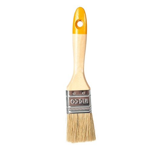 Кисть флейцевая деревянная рукоятка 1,5″ INGCO