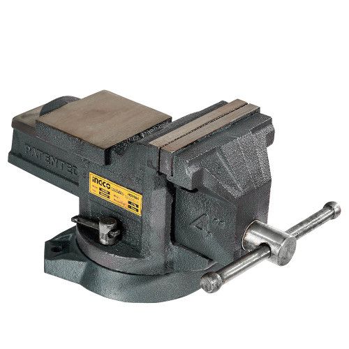Тиски слесарные поворотные 100 мм INGCO INDUSTRIAL