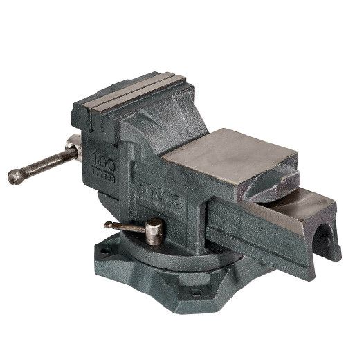 Тиски слесарные поворотные 100 мм INGCO INDUSTRIAL