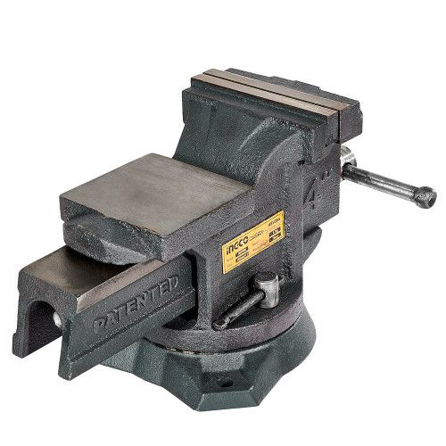 Тиски слесарные поворотные 100 мм INGCO INDUSTRIAL