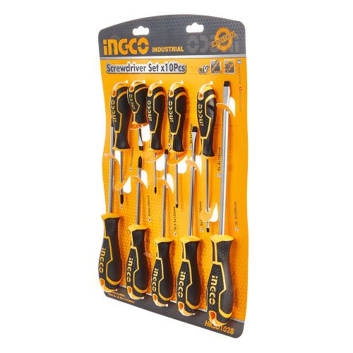 Набір викруток 10 шт INGCO INDUSTRIAL