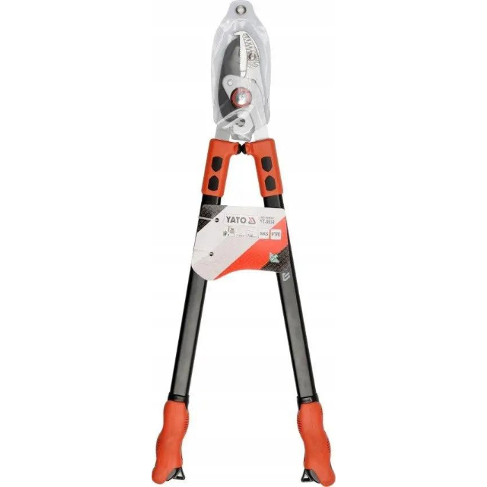 Секатор для гілок із зміцненими ручками YATO d=35 мм, l=700 мм