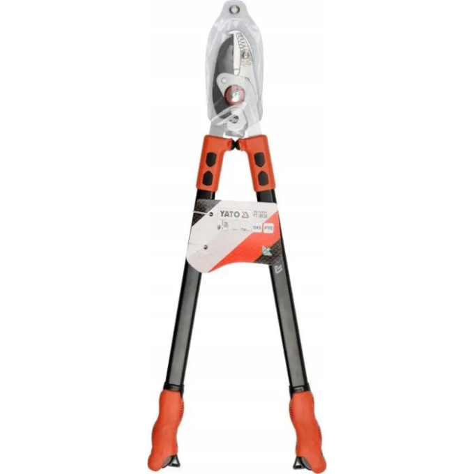 Секатор для гілок із зміцненими ручками YATO d=35 мм, l=700 мм