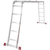 Лестница-трансформер алюминиевая Цветок PRO HD (4х5 ступенек) (110-9605)