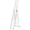 Драбина алюмінієва 3-х секційна BLUETOOLS (3х8 сходинок) (160-9005)