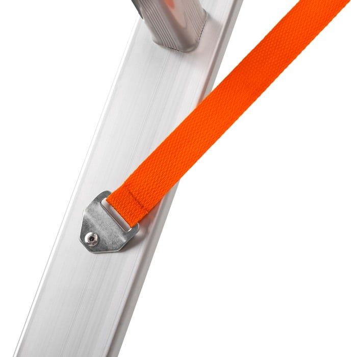 Драбина алюмінієва 3-х секційна BLUETOOLS (3х8 сходинок) (160-9005)