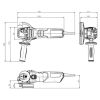 Кутова шліфмашина Metabo W 9-125 QUICK (0.9 кВт, 125 мм)