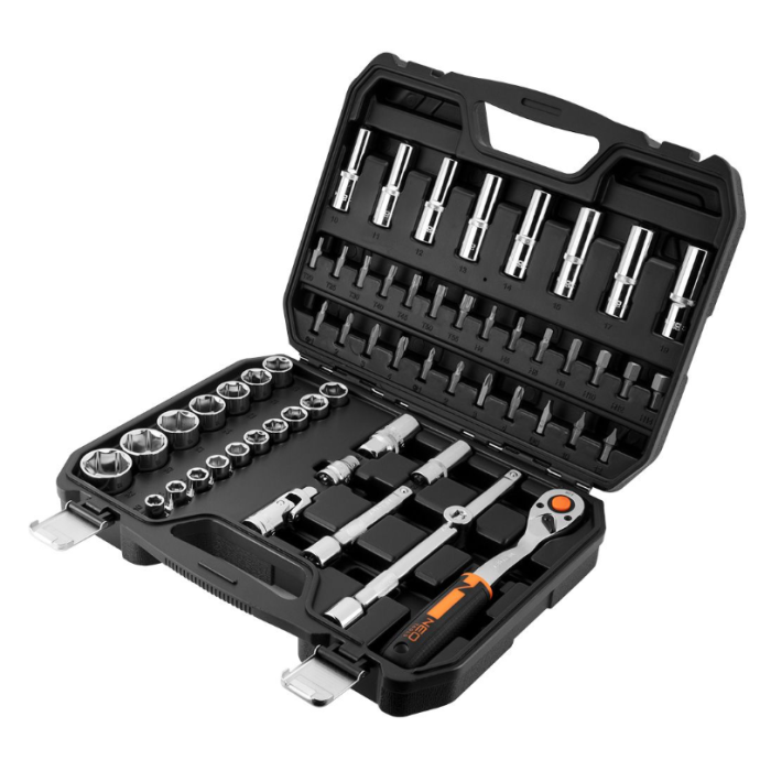 Набір змінних головок NEO Tools (1/2, 58 шт.) (10-042)