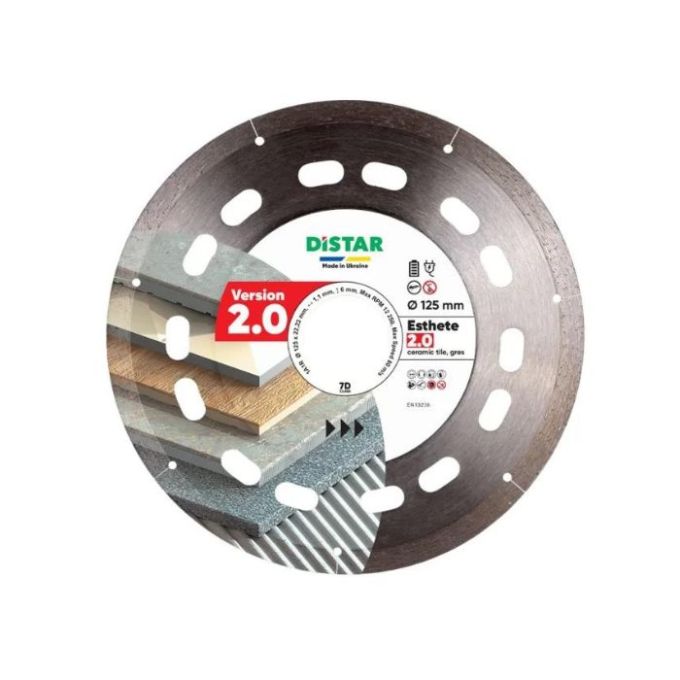 Круг алмазний відрізний Distar Esthete 1A1R (125х1.1х22.23 мм) (10126024010)