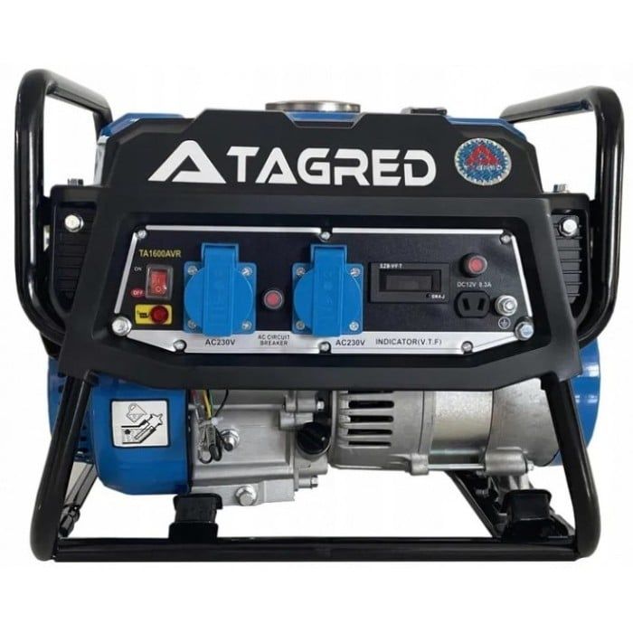 Генератор бензиновий TAGRED TA1600AVR + олива (1.2 кВт)