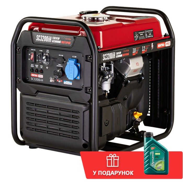 Інверторний бензиновий генератор КВІТКА PRO SC3200iH (3.2 кВт) (110-7038)