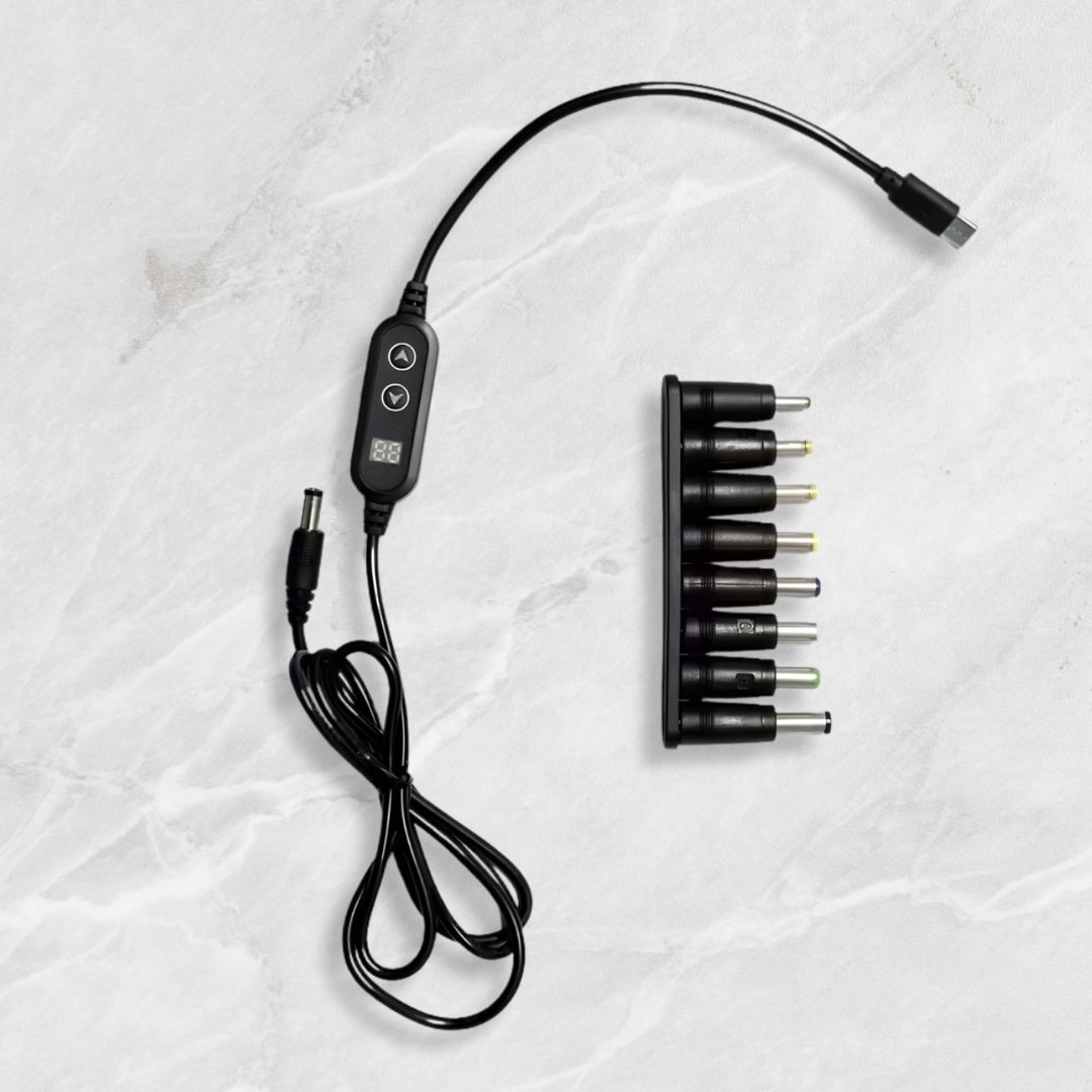 Регульований кабель для зарядки для Wi-Fi роутер PD 5-20V, кабель Type-C на DC набір 8шт