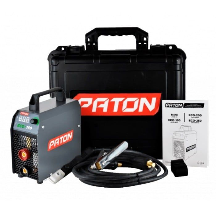 Сварочный аппарат инверторный PATON ECO-160-C (4.4 кВА, 190 А)