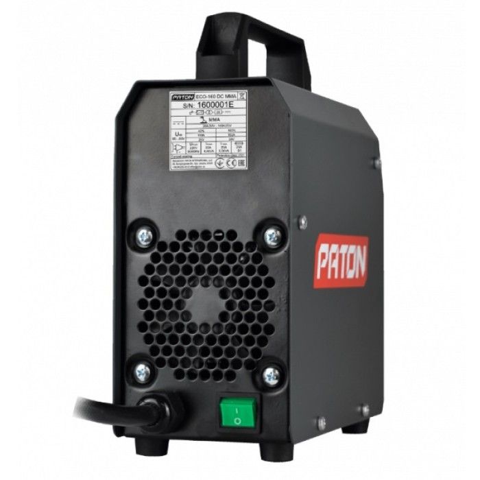 Сварочный аппарат инверторный PATON ECO-160-C (4.4 кВА, 190 А)