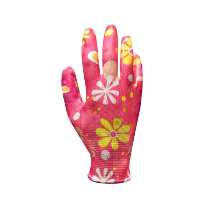 Перчатки с нитриловым покрытием ЦВЕТОК PRO Garden Standard (S) (110-1235-07-IND)