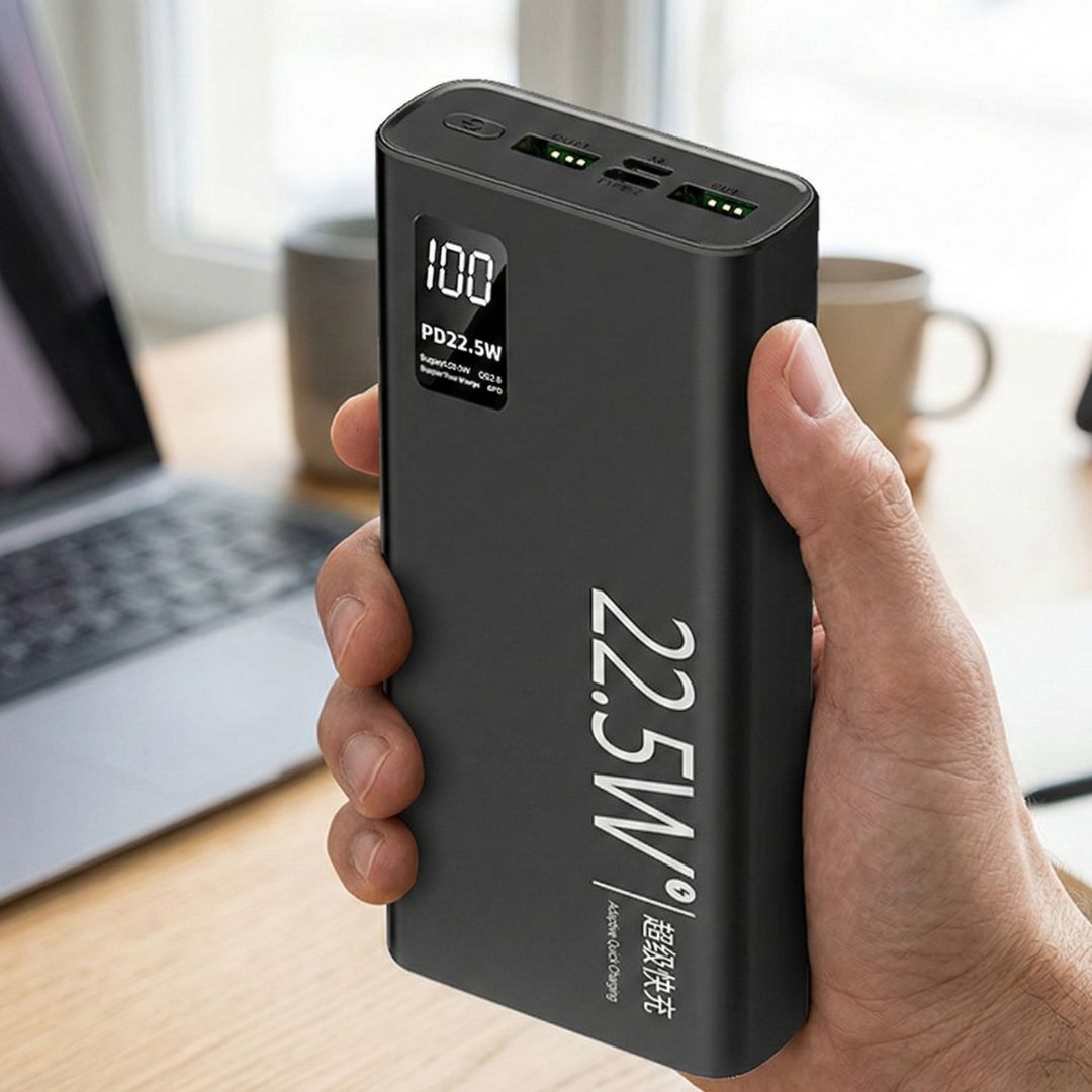 Power Bank 20 000 мАг K8 повербанк 120W швидка зарядка USB-C портативний акумулятор