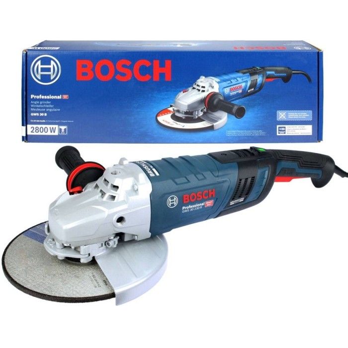 Угловая шлифмашина Bosch GWS 30-230 B (2.8 кВт, 230 мм) (06018G1000)