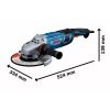 Угловая шлифмашина Bosch GWS 30-230 B (2.8 кВт, 230 мм) (06018G1000)