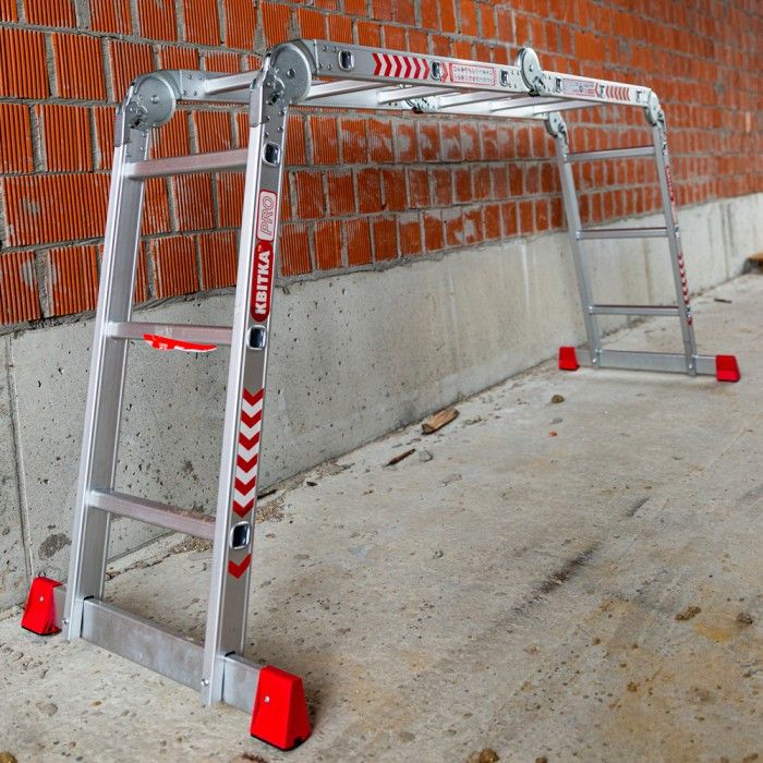 Драбина-трансформер Квітка PRO HD (4х3 сходинки) (110-9603)