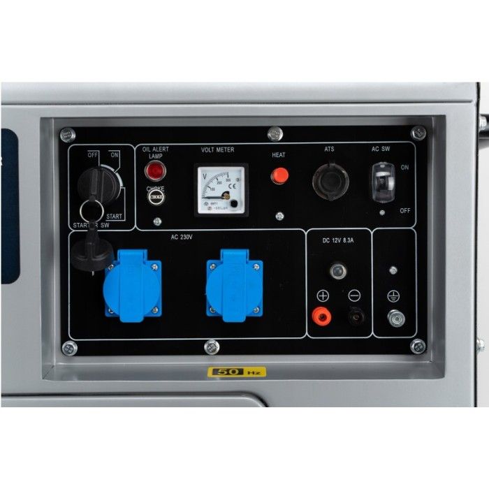 Дизельний генератор TAGRED TA7350DS (5 кВт, є вихід під ATS)