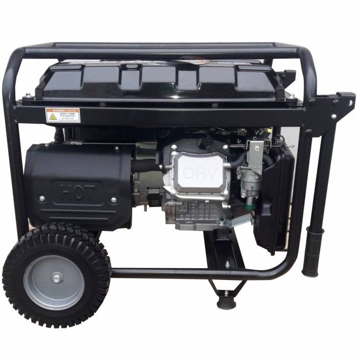 Бензиновий генератор PEZAL PGG11000E-E3 + олива (8.5 кВт, ~3ф, 400 В)