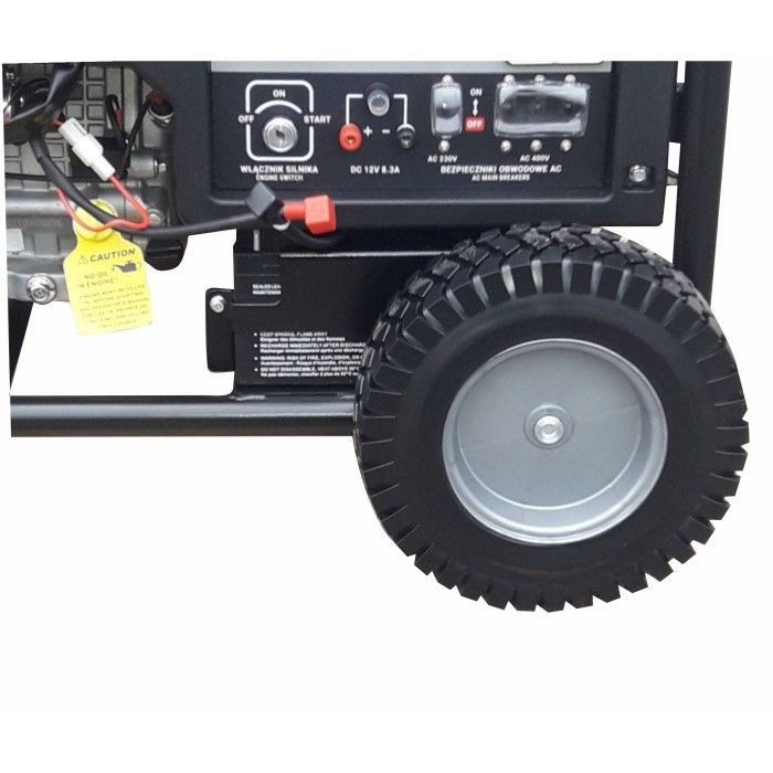 Бензиновий генератор PEZAL PGG11000E-E3 + олива (8.5 кВт, ~3ф, 400 В)