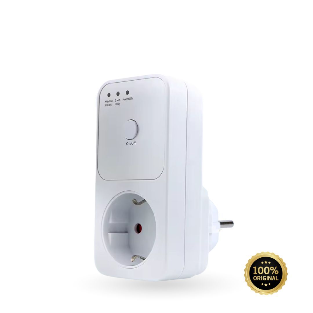 Автоматичне захисне реле в розетку JUAN 16A 175–260В максимальна  3680В відсікач напруги з дисплеєм