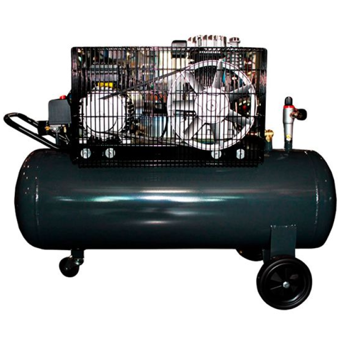 Поршневий компресор повітряний GTM KCH2070B-100L (2.2 кВт, 300 л/хв, 100 л) (27156)