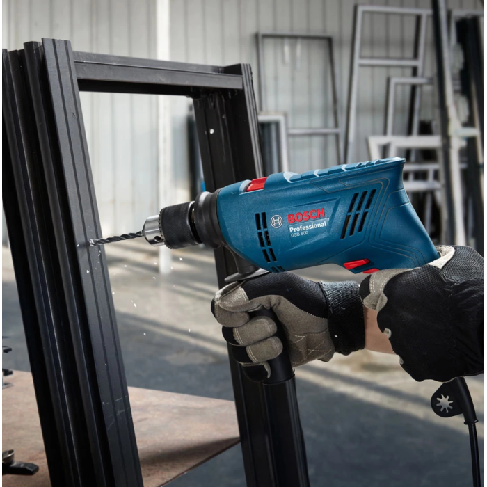 Дрель ударная Bosch Professional GSB 600 (0.6 кВт, 3000 об/мин) (06011A0320)