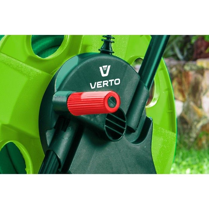 Тележка для шланга Verto (45 м) (15G791)