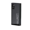Повербанк 57000 мАг K8 Power Bank 120W з дисплеєм та USB-C швидка зарядка чорний