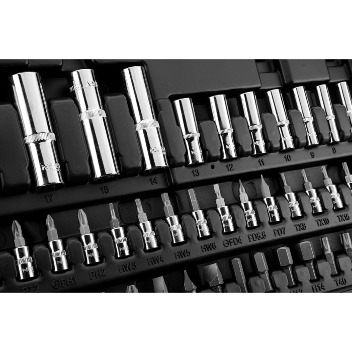 Набір змінних головок NEO Tools (1/2", 1/4", 86 шт.) (10-060)