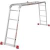 Драбина-трансформер алюмінієва Квітка PRO HD (4х4 сходинки) (110-9604)