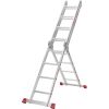 Драбина-трансформер алюмінієва Квітка PRO HD (4х4 сходинки) (110-9604)