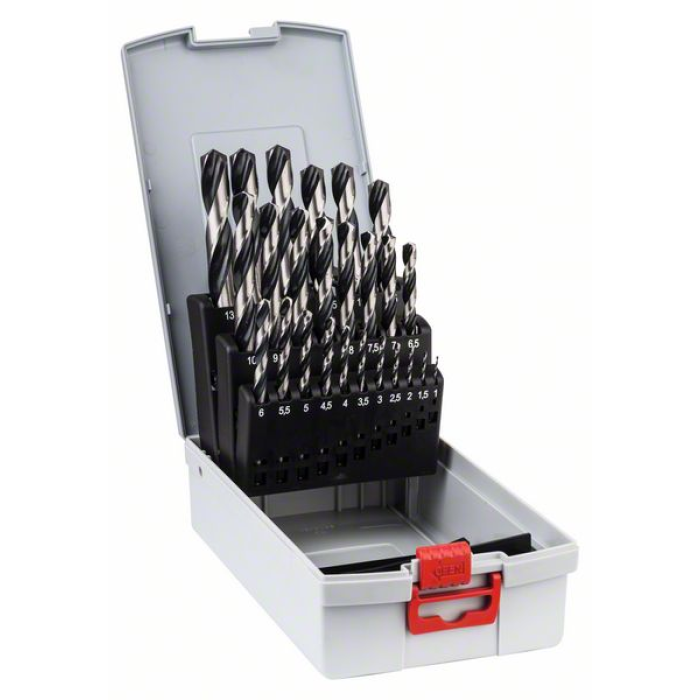 Набір свердл по металу (25), 1-13 мм, HSS PointTeQ, Bosch