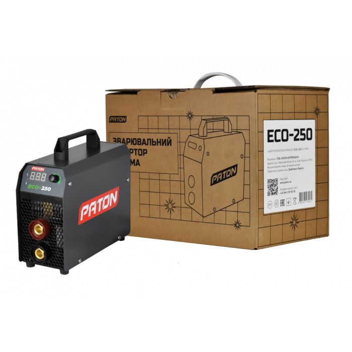Сварочный аппарат инверторный PATON ECO-250 (7 кВА, 250 А) (1012025012)