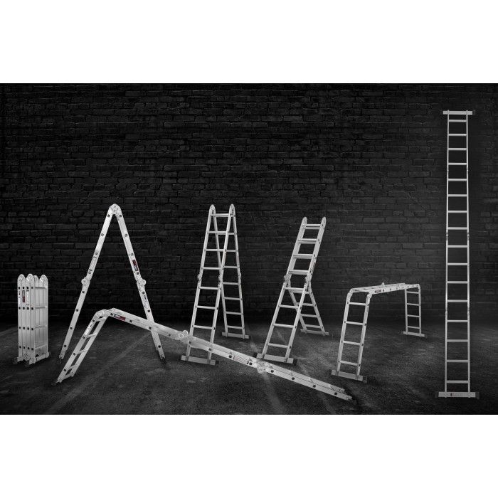 Драбина-трансформер LADDER STANDARD (4х4 сходинки) (190-9404)