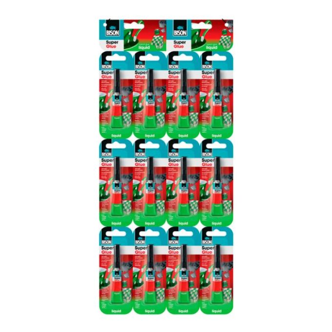 Суперклей Джамбо-сет Bison 3 г