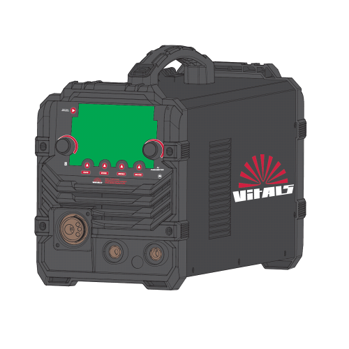 Сварочный аппарат Vitals Professional MIG 2000 Digital LCD
