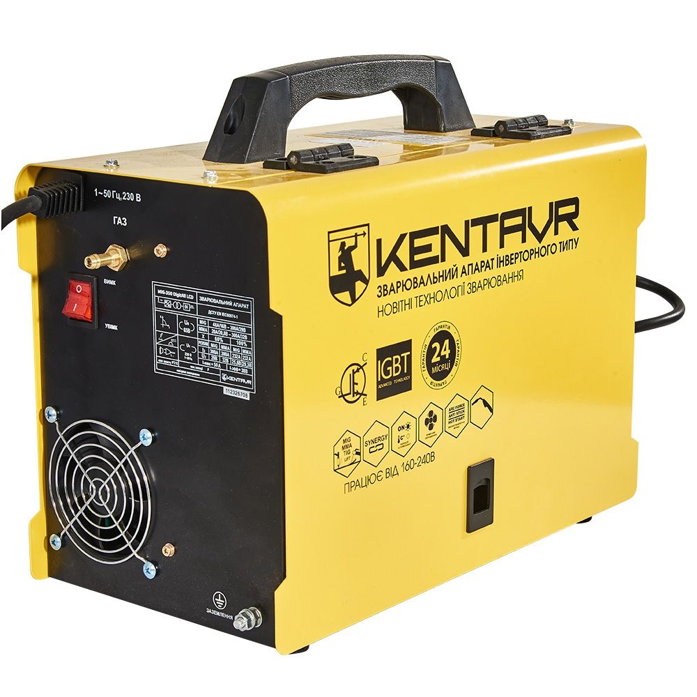 Зварювальний апарат Кентавр MIG-350 DigitAll LCD