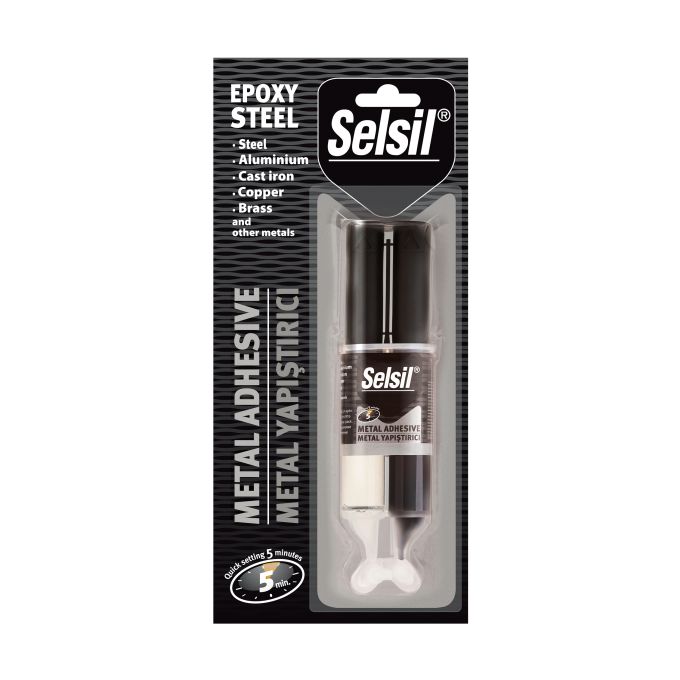 Епоксидний клей Selsil 28г 5хв.