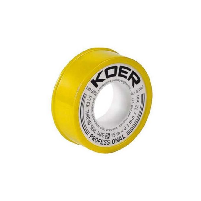 ФУМ стрічка KOER 15M*0.1mm*12mm GAS