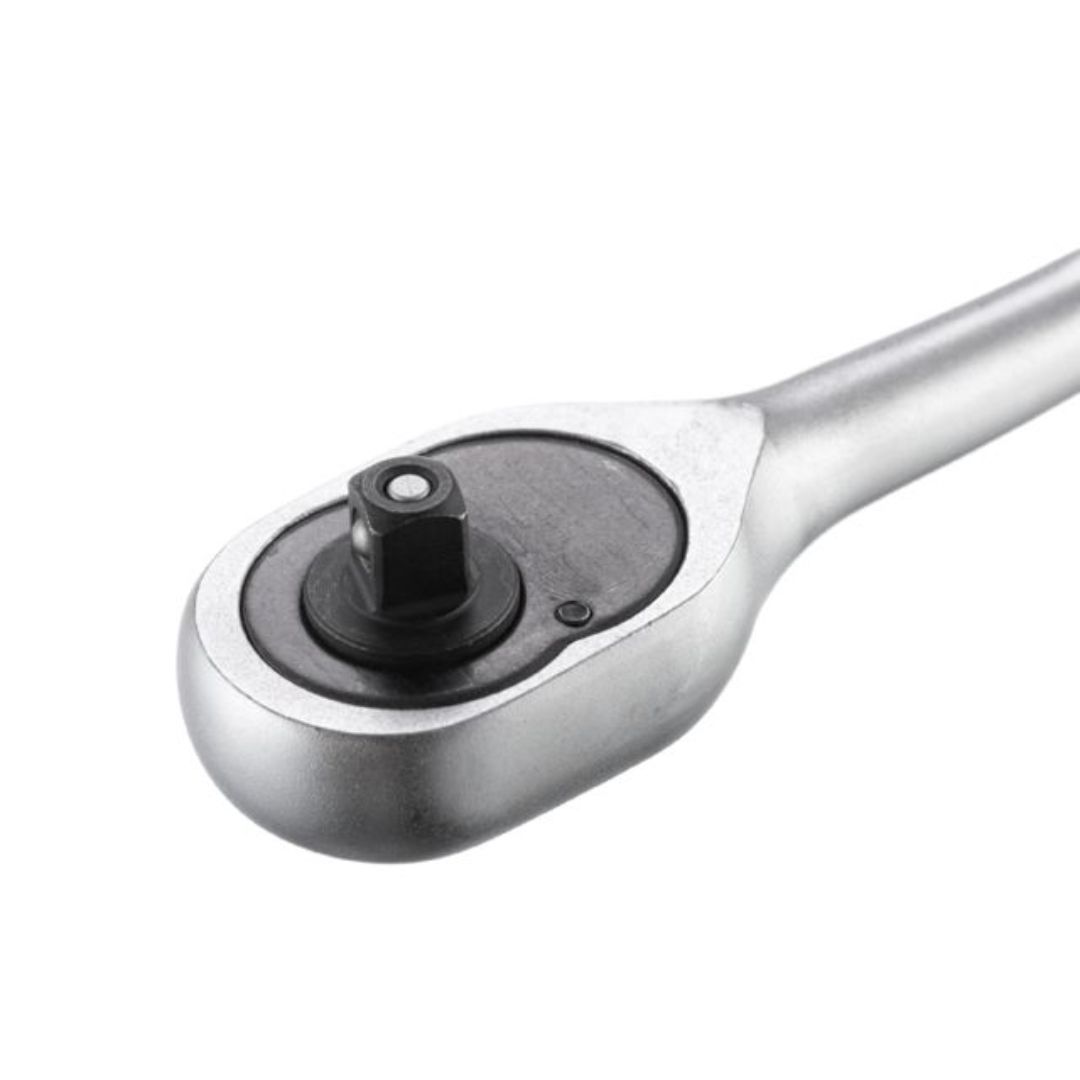 Рукоятка з храповим механізмом на 72 зубця 1/4", Cr-V INTERTOOL