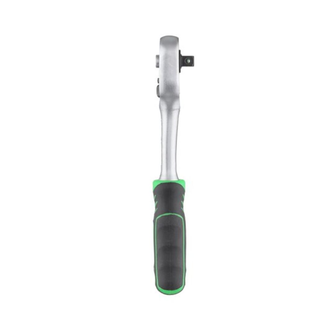 Рукоятка з храповим механізмом на 72 зубця 1/4", Cr-V INTERTOOL